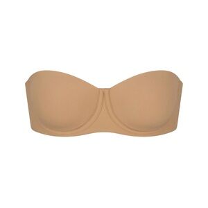 NWT SKIMS Fits Everybody Strapless Bra in Ochre